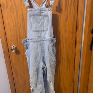 Denim overalls